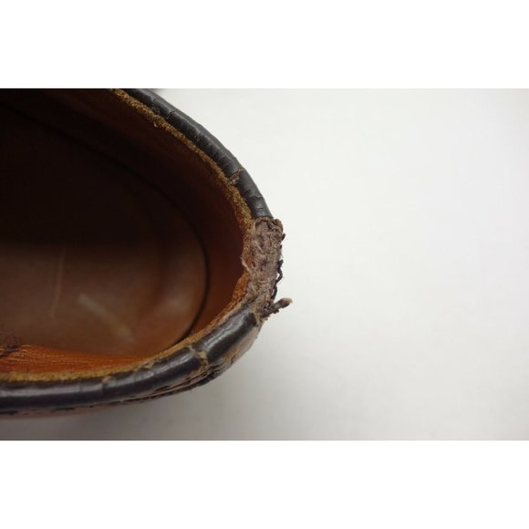 Foot Joy FJ Brown Leather Wingtip Lace Up Oxfords Shoes Men\'s 10 D